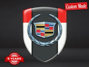 Cadillac Badge Cupola Logo Tuning Racing Sport Edizione